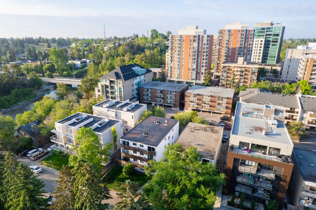 Aerial Photo - Elbow Mission Apartments
