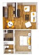 One Bedroom/ One Bath (Modern)