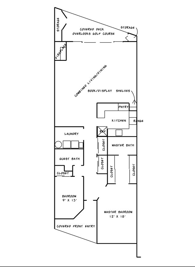 Unit C202 floor plan - 16929 Inglewood Rd NE