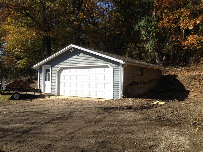 garage- has stones now - 140 Claridon Rd
