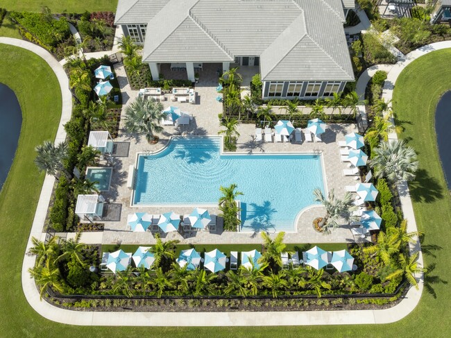 Piscina climatizada en Everly Apartments en Naples, Florida - Everly