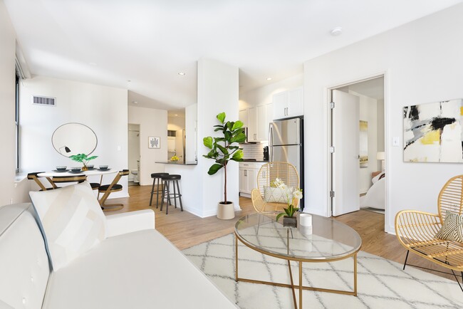 LivingRoomDiningRoom2B - One India Street Apartments
