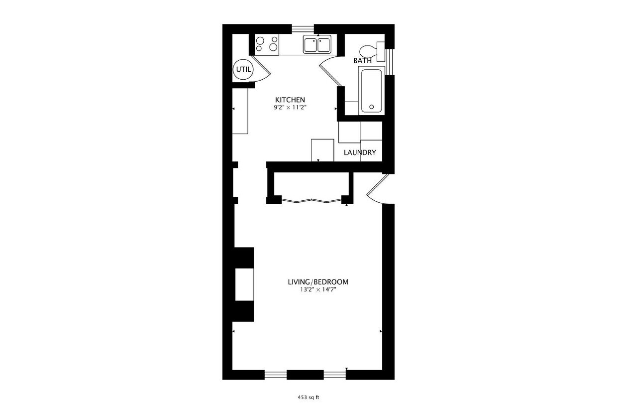 Primary Photo - "Charming Studio Retreat with Hardwood Flo...