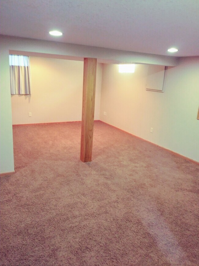 Large finished basement. - 1307 14th St NW