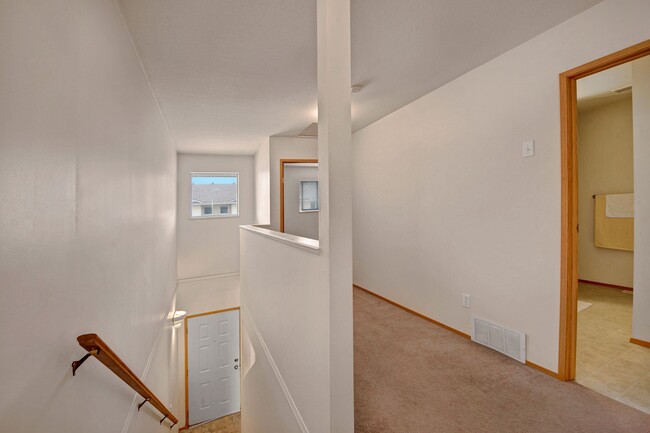 Easily accessible stairwell with natural lighting - Carrington Place