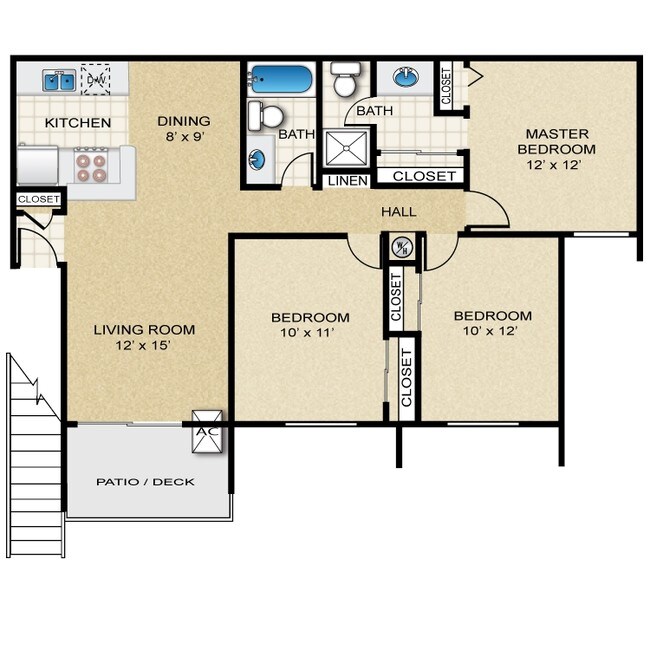 Villa Creek Apartment Homes Apartments Cypress, CA