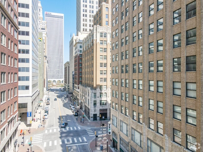 Looking North on Boston Avenue - Philtower Lofts