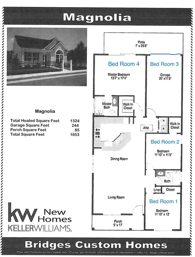 Photo - Rare offering in Palmetto Cove! POND FRONT... House