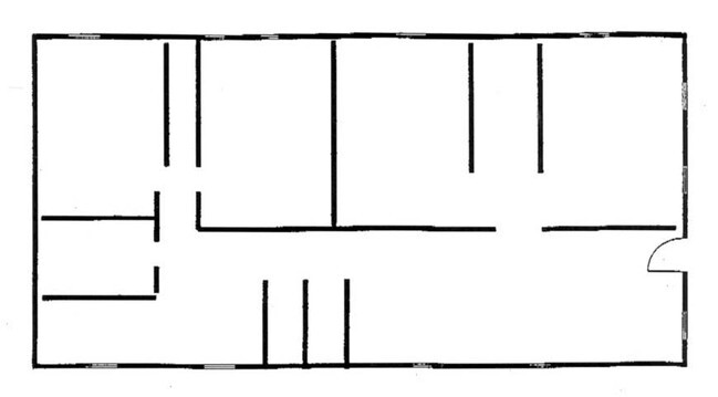 Plano de planta de 1,200 ft² - 2166 N Glebe Rd