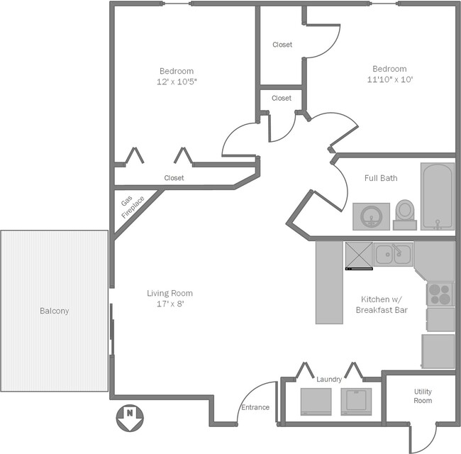 Floor Plan - 2268 Holiday Rd