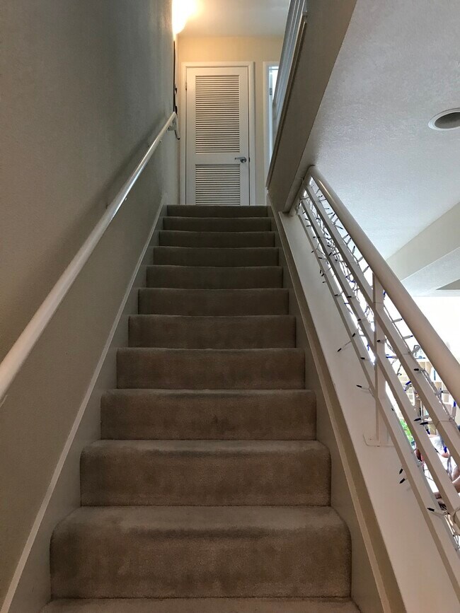 one of two staircases - 767 Corbett Ave