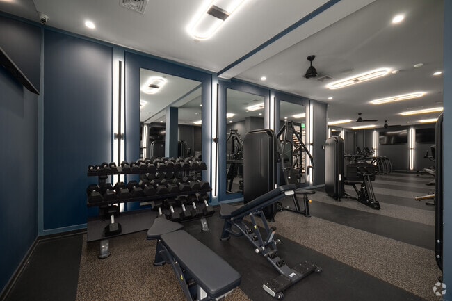 Fitness Center - Presidential Gardens at Manchester