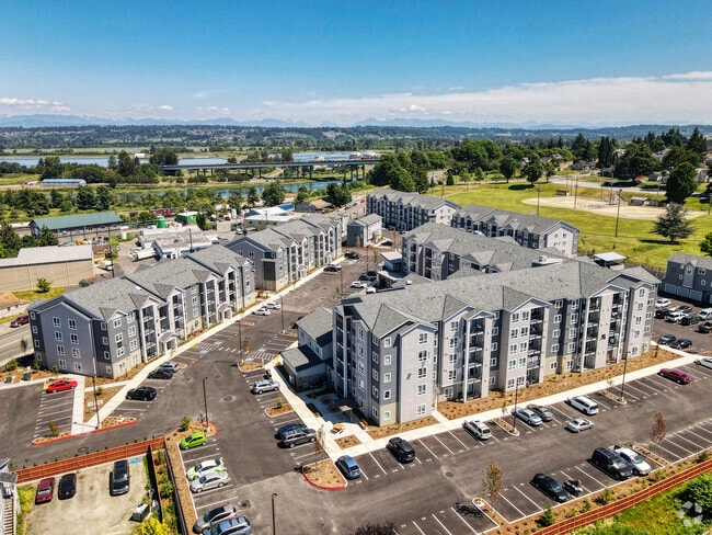 Aerial Photo - Riverview Apartments