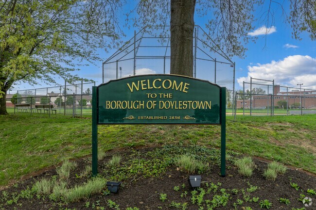 Doylestown has a small town feel with the great shopping and dining.