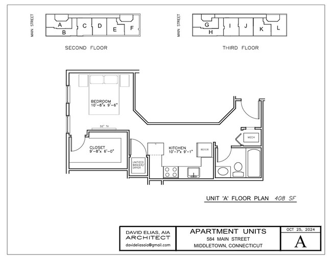 Plano de planta - 584 Main St