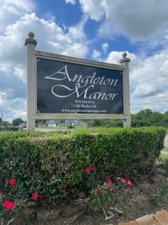 Letrero de propiedad - Angleton Manor