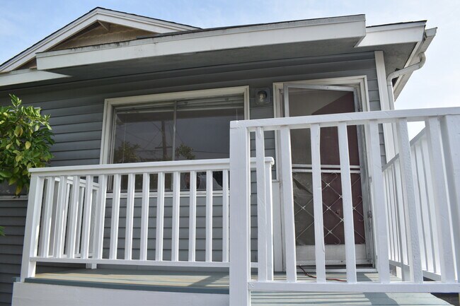 Front of Duplex - 6110 Hillandale Dr