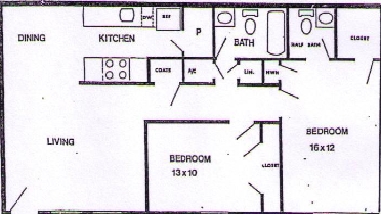 2HAB/1.5BA - Woodvale Place Apartments