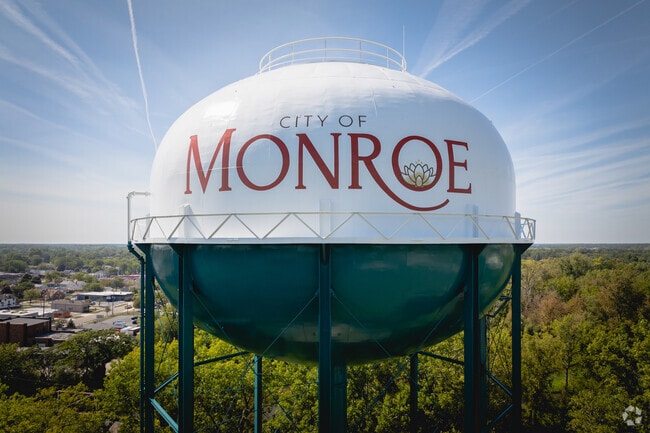 Welcome to the City of Monroe, Michigan along Lake Erie.