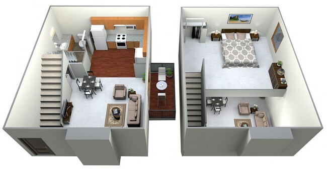 Apartamento de un dormitorio.jpg - The Lofts of Sand Creek