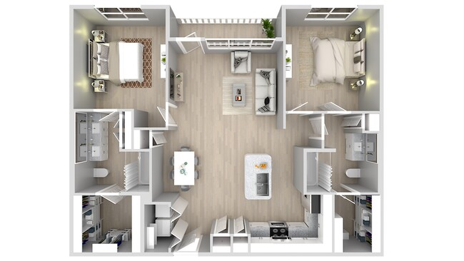 B5 - 2x2 - 1280 sqft - Trails at Frankford Station