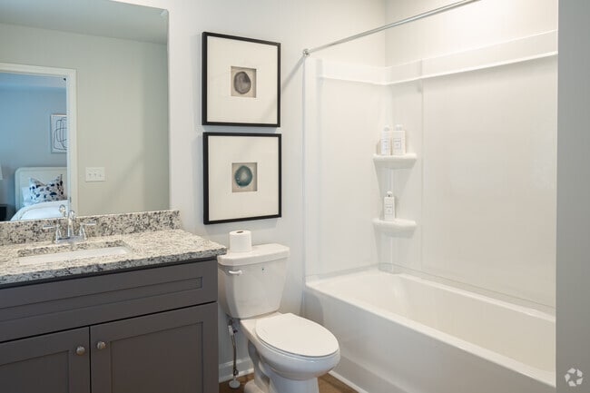 3BR, 2BA - 1378SF - Isabella - Bathroom - The Collection Tate Bend