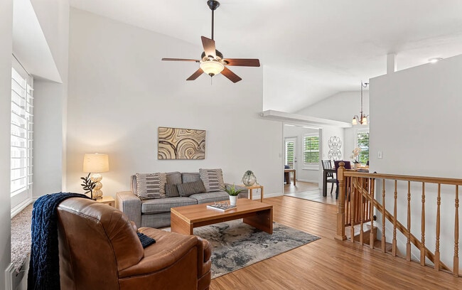 Front room looking into dining and kitchen - 11770 S Dry Creek Rd