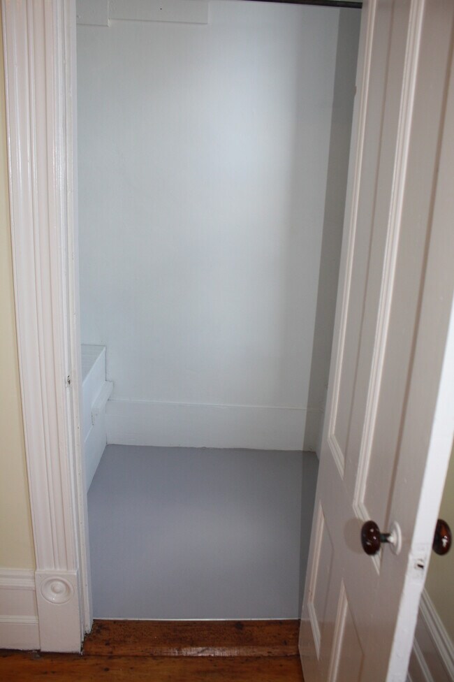 Large closet in front room - 80 India St