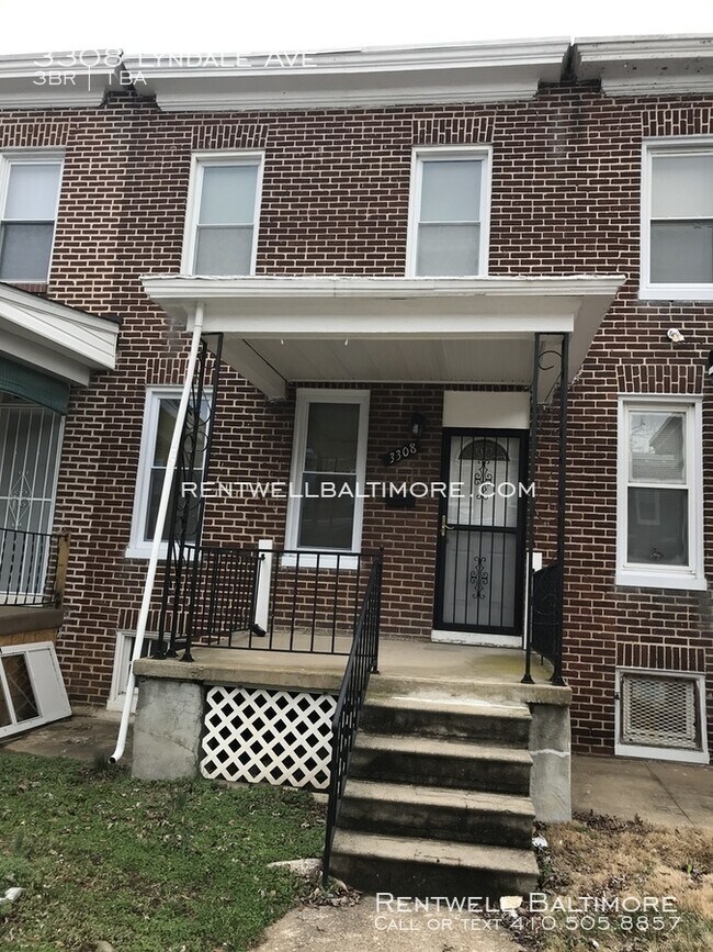 3308 Lyndale Ave, Baltimore, MD 21213 House for Rent in Baltimore, MD