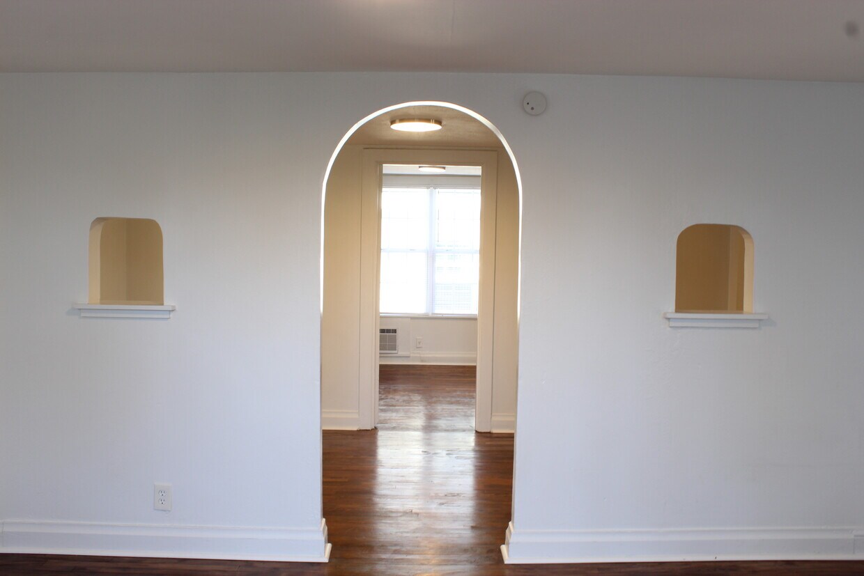 This unit has lots of character. - 1309-C Jones Avenue