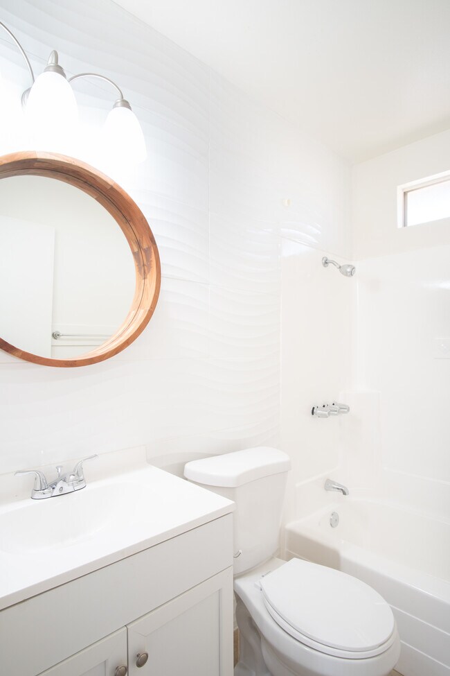 Custom tile bathroom all new. - 57375 Yucca Trl