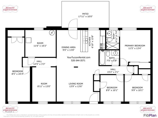 Photo - Tucson Blvd & Irvington Rd area - 4 Bedroo... House