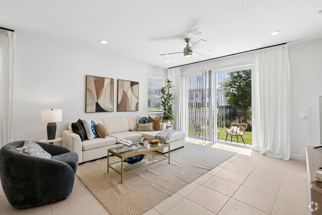 4 habitaciones, 2.5 baños - 1,820 pies cuadrados - Sala de estar - NUVO Daytona