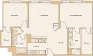 B1 - Two Bedroom