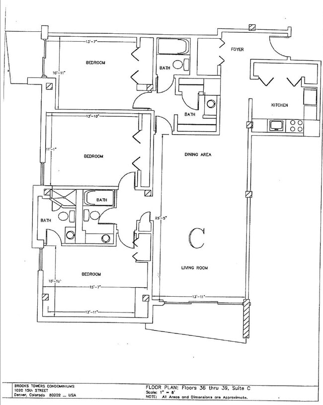 Floor Plan - 1020 15th Street