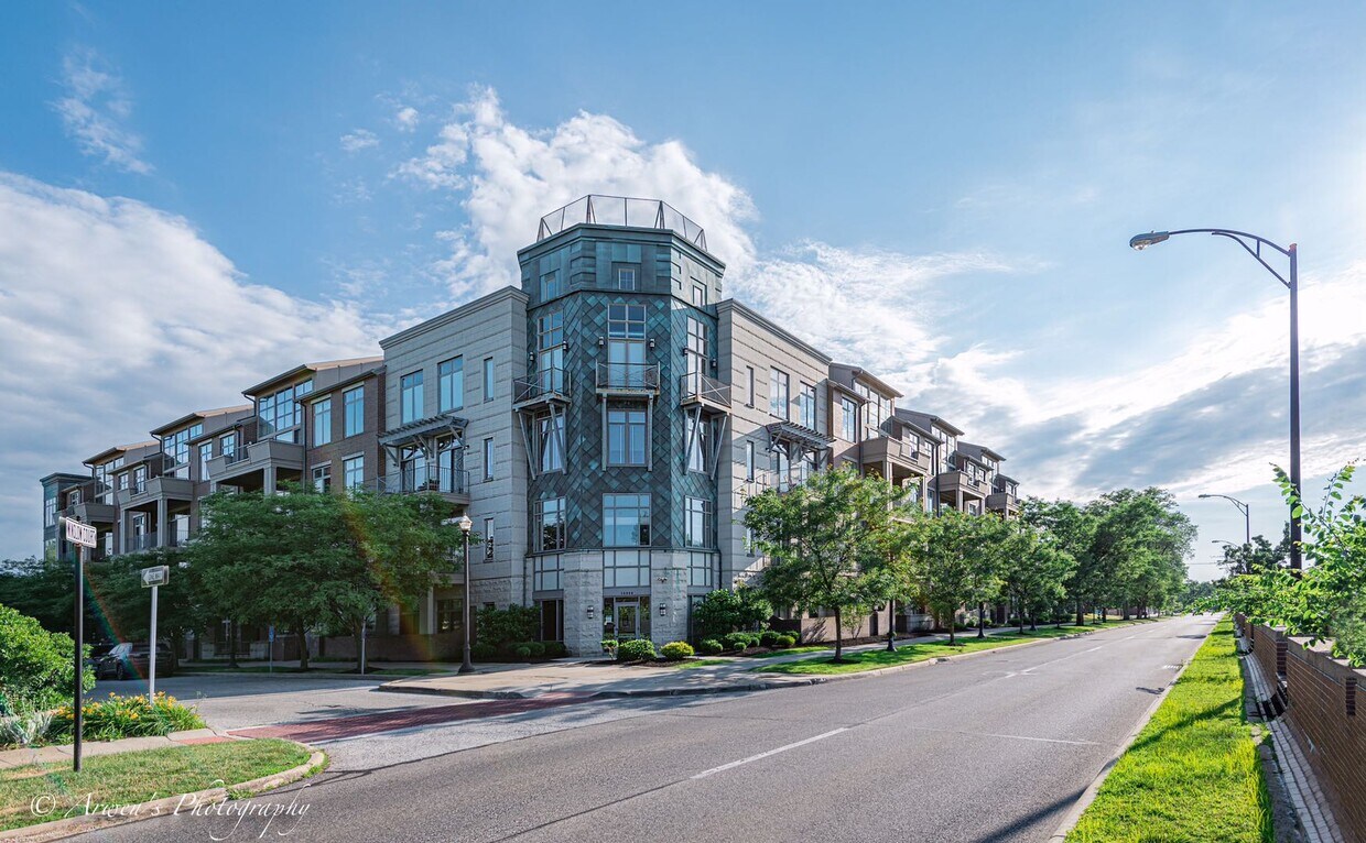 brick building - 16800 Van Aken Blvd