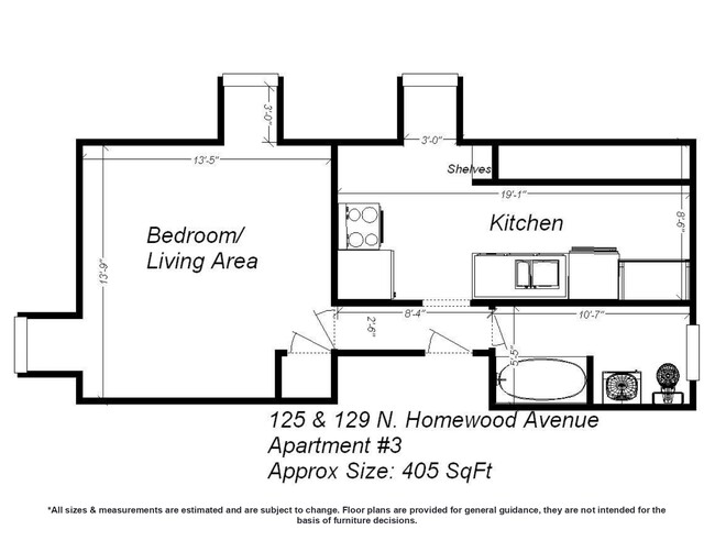 Floorplan - 129 N Homewood Ave