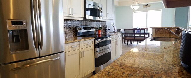 Modern Kitchen with all stainless steel appliances - 2801 HILL St