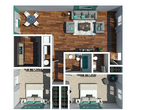 Two Bedroom | One and a Half Bathroom