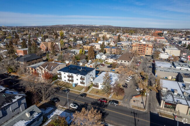 Photo aérienne - Centre Crescent Apartments 2