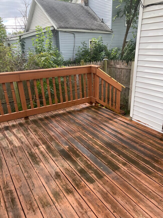 Back deck - 14629 Kentucky Ave