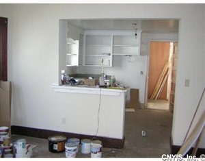 Interior in process of remodeling - 317-19 Leavenworth Ave
