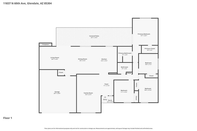 Foto del edificio - 4Bed/2Bath House at 59th Ave/Cactus Rd! Ready for Immediate Move-In! – NO HOA!