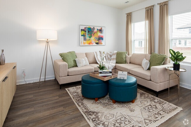 4BR, 2.5BA - 2,066SF Living Room - Parallel 36 @ Liberty