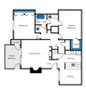 2 Beds, 1.5 Baths Model