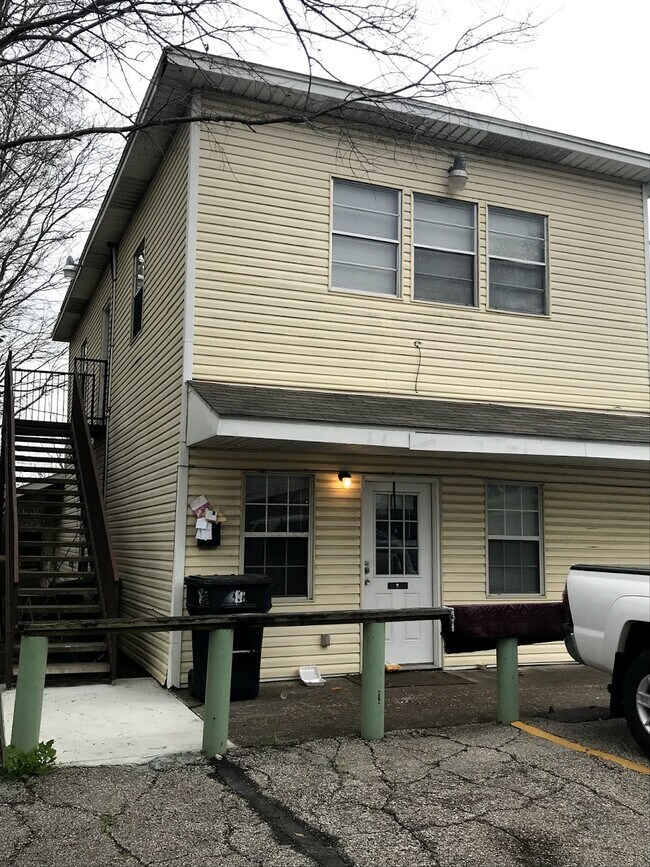 Outside - Unit C located on the second floor - 7547 Morley St