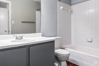 2BR, 2BA - 883SF - 2nd Bathroom - The Summit Apartments