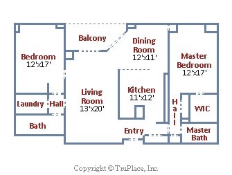 Floor plan - 4620 N Park Ave