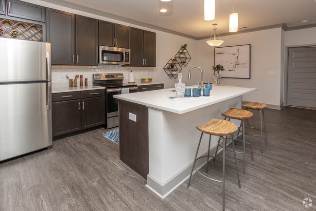 2BR, 2BA - Kitchen - Haven on Tucker