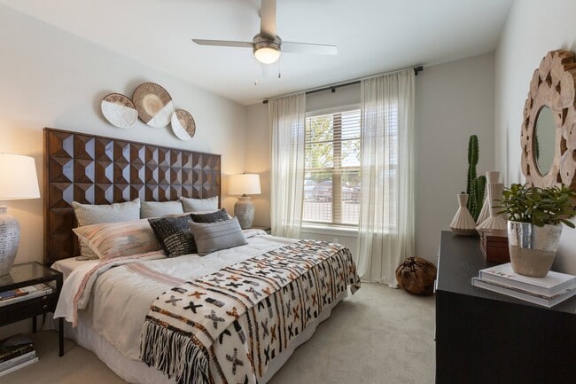 Elegant Bedroom - Overture Albuquerque 55+ Active Adult Apartment Homes